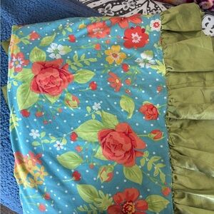Matilda Jane Floral Bedding - Blue and Green